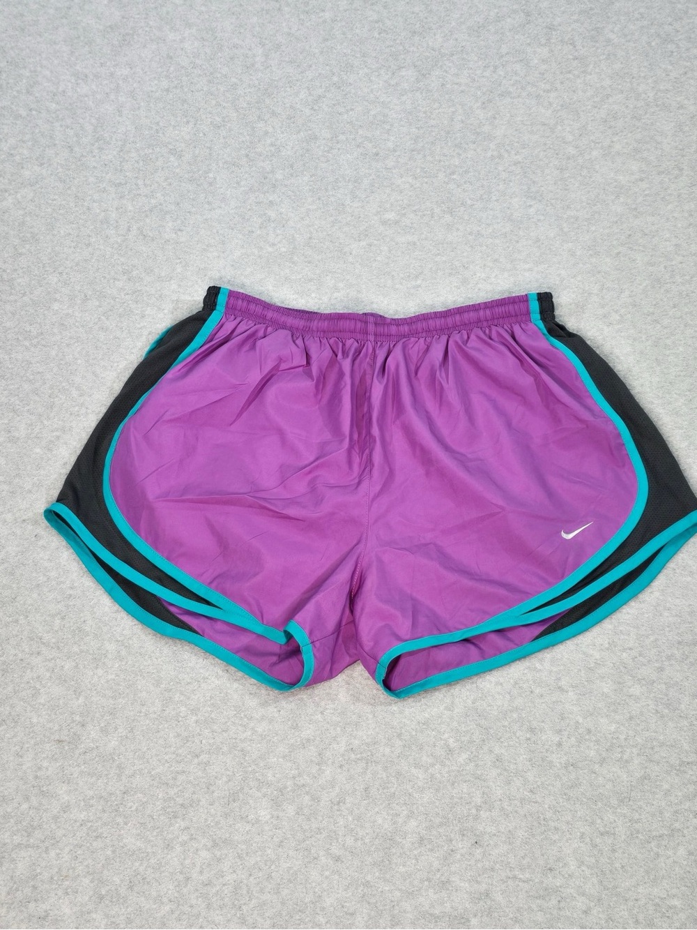 Nike Women's Dri-Fit Athletic Running Shorts Size Medium Purple